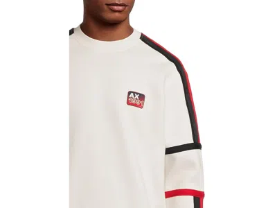 Armani Exchange 1991 Pullover Sweatshirt In White