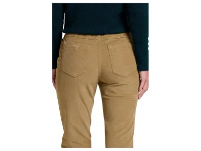 Toad And Co Coaster Cord Slim Pant In Brown