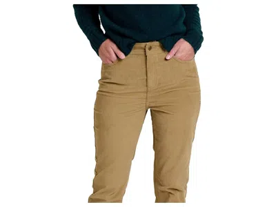 Toad And Co Coaster Cord Slim Pant In Brown