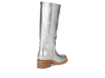 Frye Campus 14l Cowboy In Silver