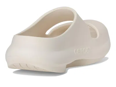 Oofos Ooyea Slide Sandal In White