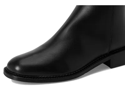 La Canadienne Arya Leather Boot In Black
