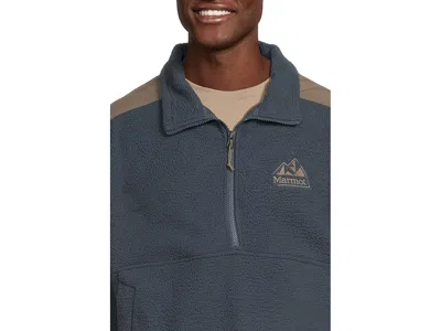 Marmot Wanderer High Pile Fleece Pullover In Multi