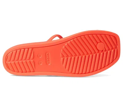Crocs Miami Toe Loop Sandal In Pink