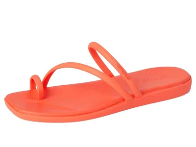 Crocs Miami Toe Loop Sandal In Pink