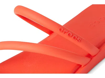 Crocs Miami Toe Loop Sandal In Pink