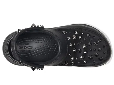 Crocs Mule Donna W Bae Studded Clog Black In Black