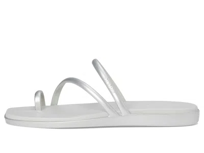Crocs Miami Toe Loop Sandal In Silver