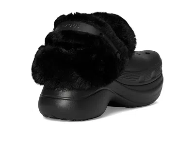 Crocs Bae Lined Clogs In Black
