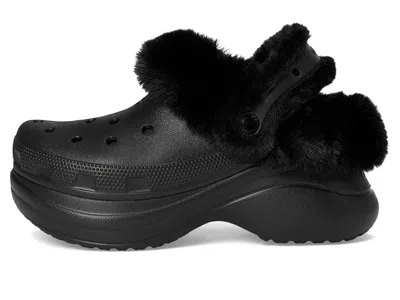 Crocs Bae Lined Clogs In Black