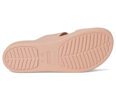 Crocs Brooklyn Buckle Low Wedge In Multi