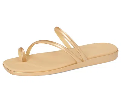 Crocs Miami Toe Loop Sandal In Gold