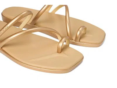 Crocs Miami Toe Loop Sandal In Gold