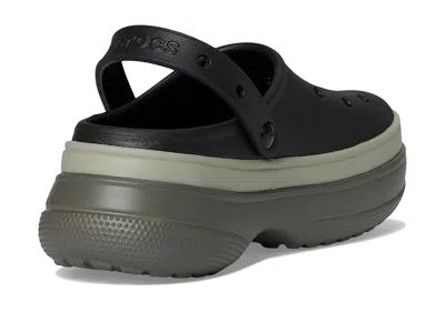 Crocs Classic Stacked Clog In Black