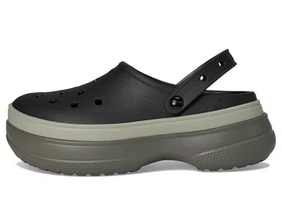 Crocs Classic Stacked Clog In Black