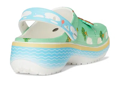 Crocs Animal Crossing Platform Clog In Multi