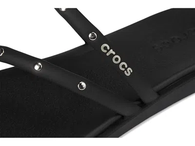 Crocs Miami Toe Loop Sandal In Black