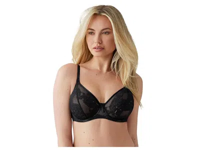 Wacoal Full Bloom Full Coverage Underwire Bra 855409 In Black