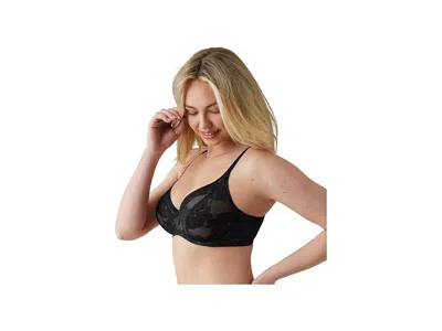 Wacoal Full Bloom Full Coverage Underwire Bra 855409 In Black