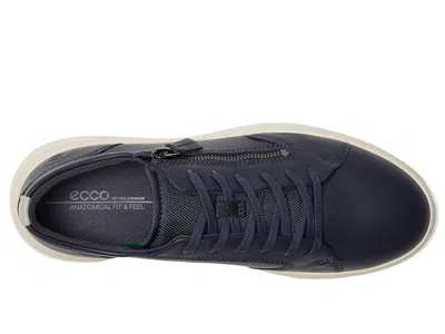 Ecco Move Zip Lace Sneaker In Blue