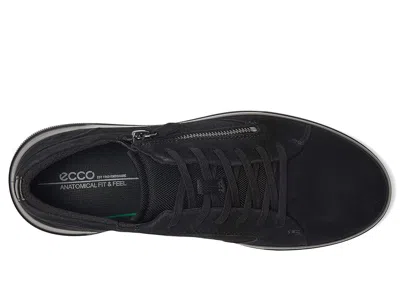 Ecco Move Zip Lace Sneaker In Black