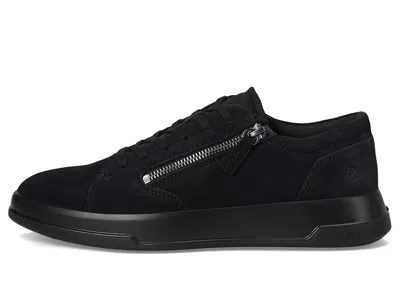 Ecco Move Zip Lace Sneaker In Black