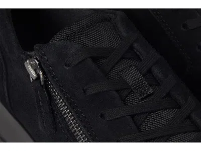 Ecco Move Zip Lace Sneaker In Black