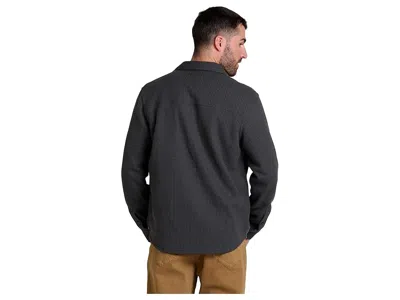 Toad And Co Bitterroot Long Sleeve Shirt Jacket In Black