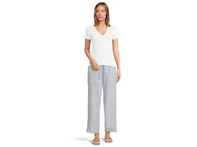 Lilla P Knit Drawstring Pants In Blue