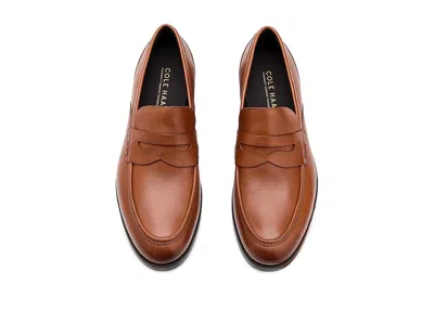 Cole Haan Newmark Grand Penny Loafers British In Brown