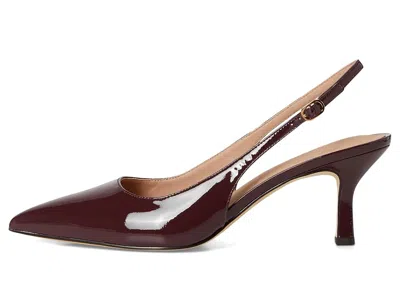 Cole Haan Hansell Sling Back Pumps High In Burgundy