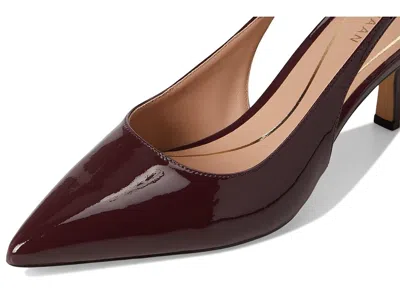 Cole Haan Hansell Sling Back Pumps High In Burgundy