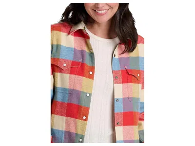 Toad And Co Folk Yeah Shirt Jacket In Multi