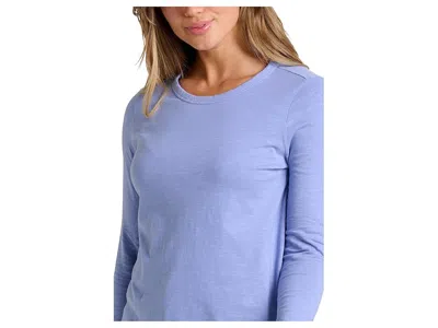 Toad And Co Primo Long Sleeve Crew In Blue