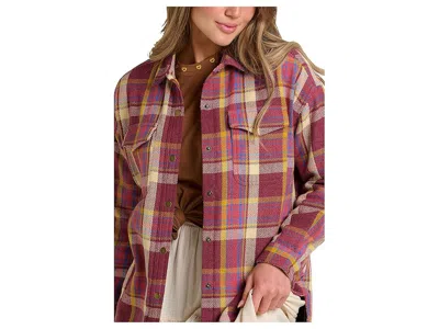 Toad And Co Conifer Shirt Jacket In Blue