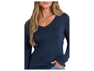 Toad And Co Marley Ii Long Sleeve T-shirts In Blue