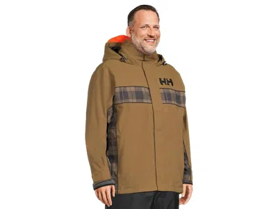 Helly Hansen Ullr D Shell Jacket 2.0 In Brown