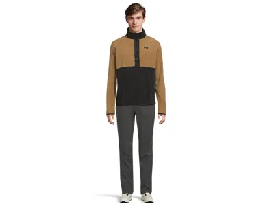 Helly Hansen Daybreaker Snap Pullover In Brown