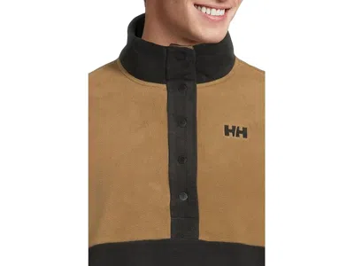 Helly Hansen Daybreaker Snap Pullover In Brown