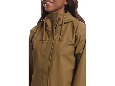 Helly Hansen Moss Rain Coat In Brown