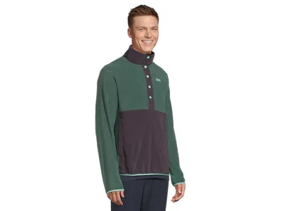 Helly Hansen Daybreaker Snap Pullover In Green
