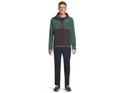 Helly Hansen Daybreaker Snap Pullover In Green