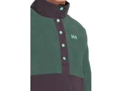 Helly Hansen Daybreaker Snap Pullover In Green