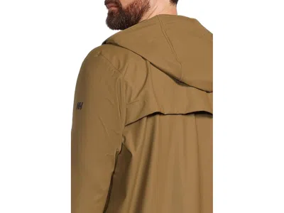 Helly Hansen Moss Rain Coat In Brown