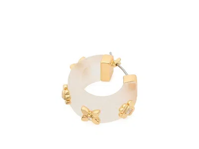 Kate Spade Heritage Bloom Small Hoops In Multi