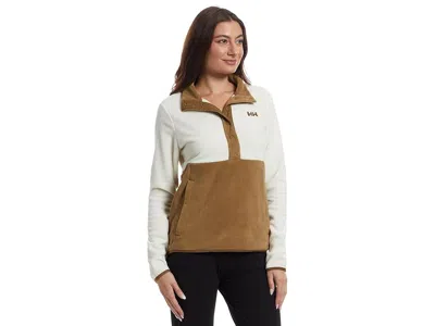 Helly Hansen Daybreaker Snap Pullover In Gold