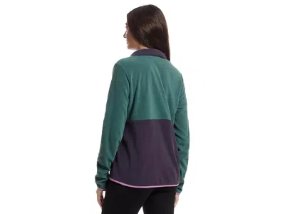 Helly Hansen Daybreaker Snap Pullover In Green