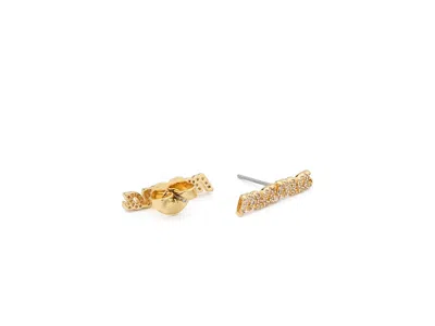 Kate Spade Mama Pave Studs In Gold