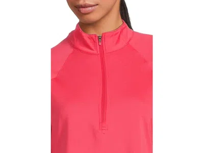 L.l.bean Access Trail Quarter Zip Pullover In Pink