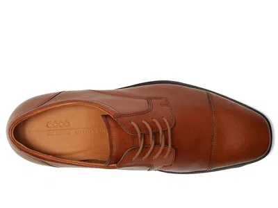 Ecco Metropole Milan Cap Toe Derby In Brown